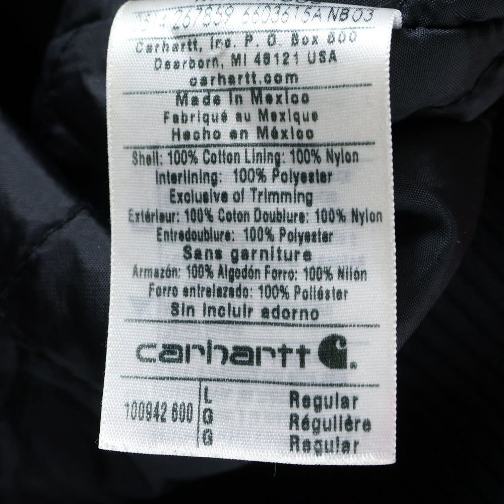 CARHARTT(カーハート) 00ss Active Jacket Wisconsin patch W パッチ付き 裏地キルティング アクティブジャケット フーディー レッド