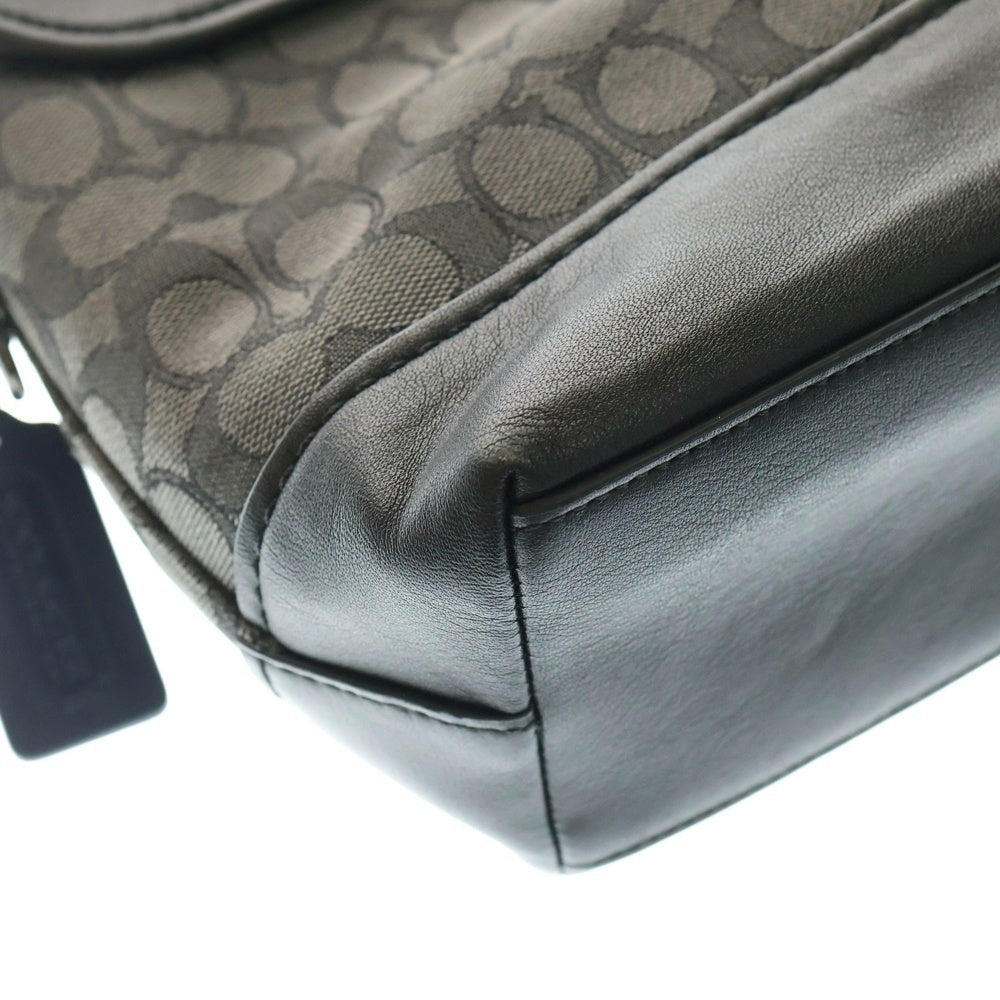 COACH(コーチ) リーグメッセンジャーバッグ 2WAY ショルダーバッグ ハンドバッグ ブラック/ブラウン C3794