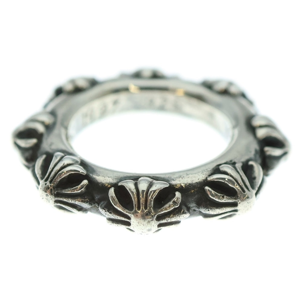 CHROME HEARTS(クロムハーツ) CROSS BAND クロスバンド リング シルバー BCA342