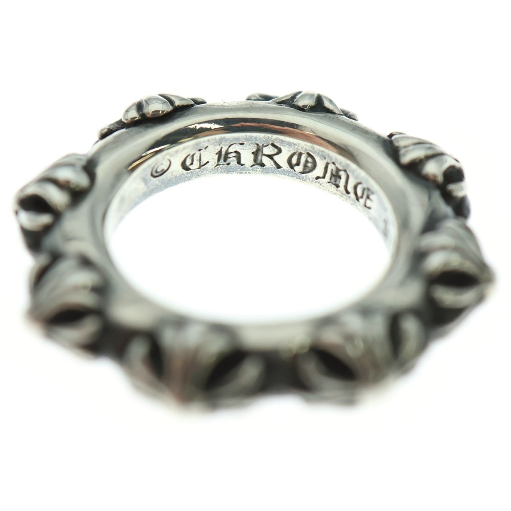 CHROME HEARTS(クロムハーツ) CROSS BAND クロスバンド リング シルバー BCA342
