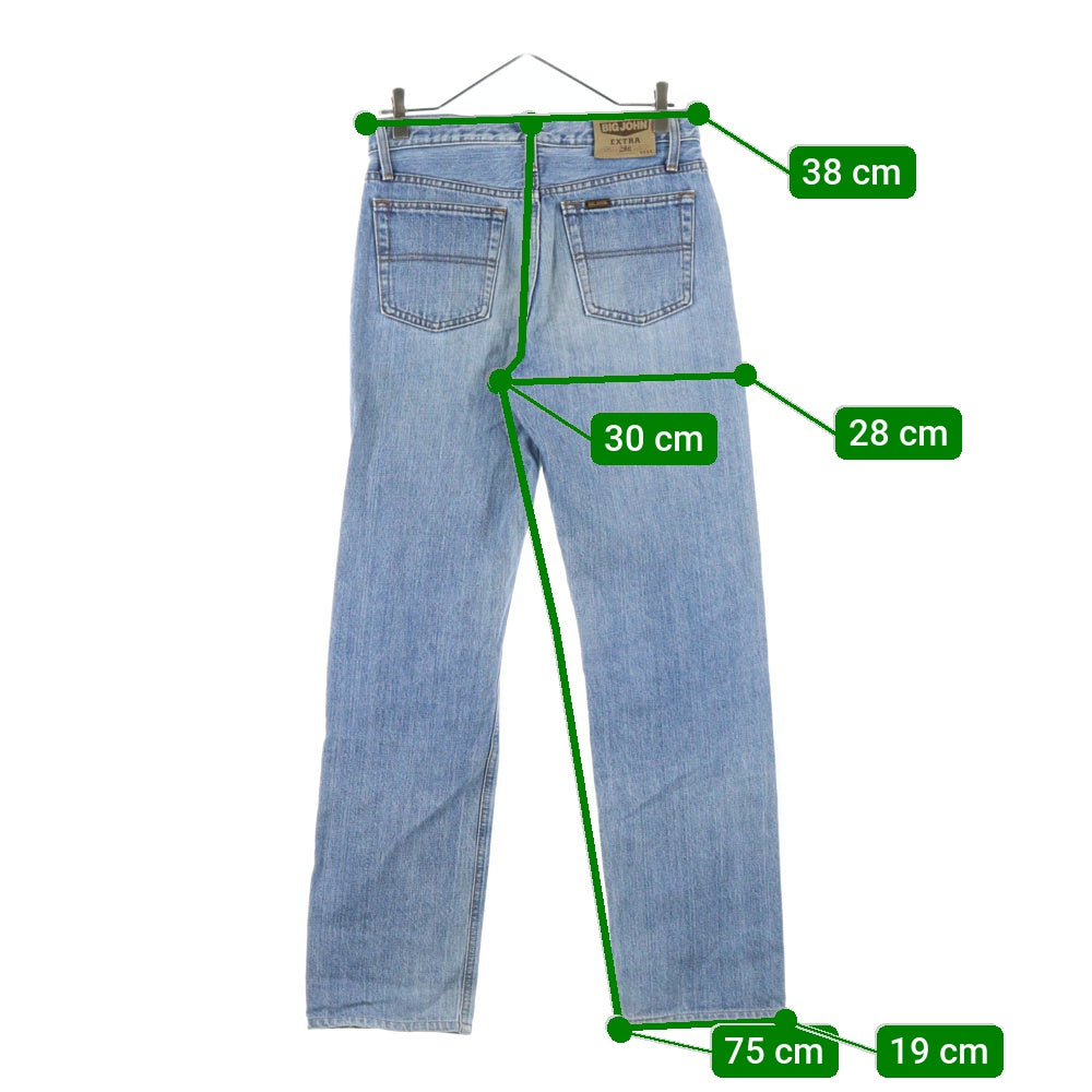 BIG JOHN(ビッグジョン) ストレート デニムパンツ インディゴ