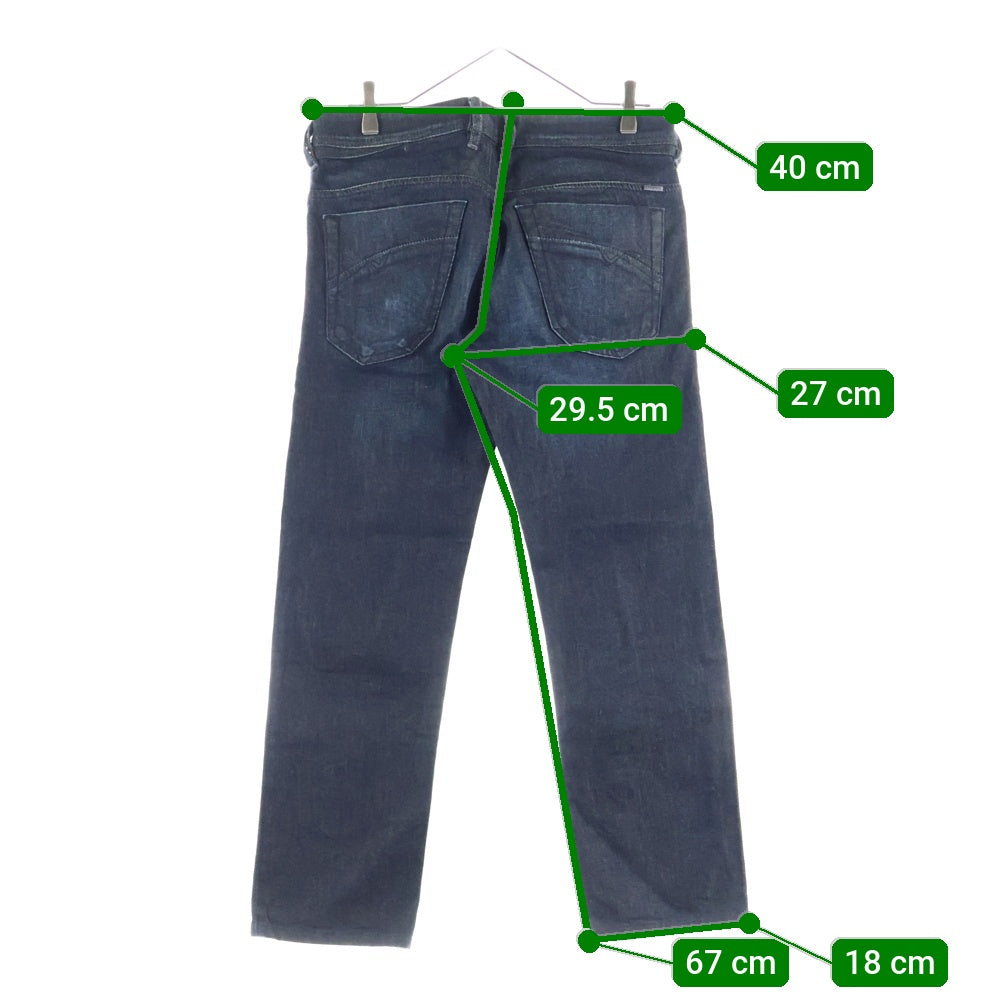 DIESEL(ディーゼル) IAKOP ボタンフライ スリムデーパードデニムパンツ インディゴ WASH0845G