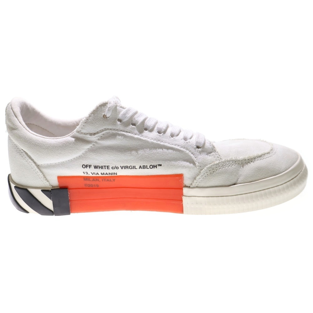 OFF-WHITE(オフホワイト) VULC LOW アローロゴ ローカットスニーカー ホワイト OMIA085R20C21018193