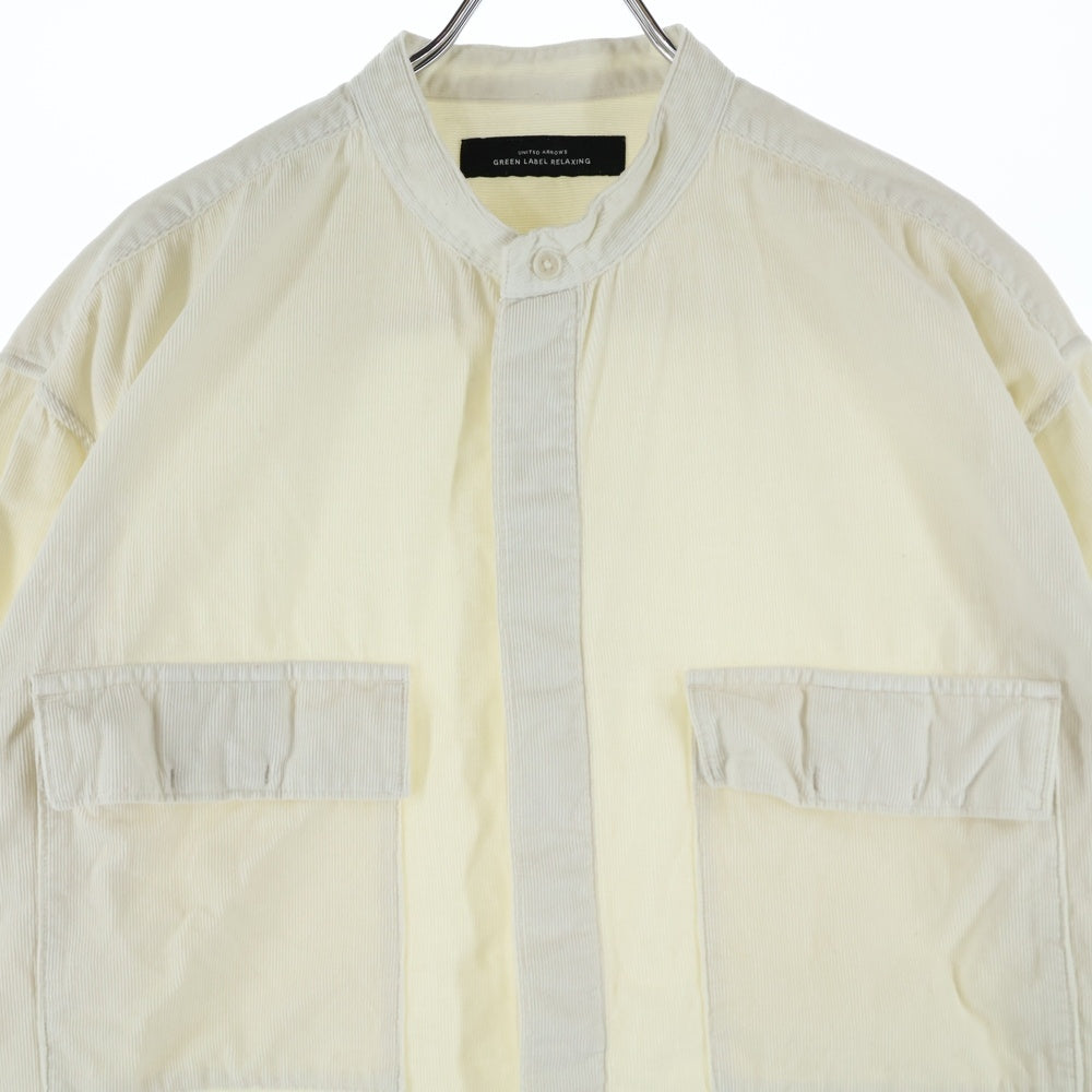 UNITED ARROWS(ユナイテッドアローズ) GREEN LABEL RELAXING コーデュロイ 長袖シャツ ベージュ 3211-199-2629