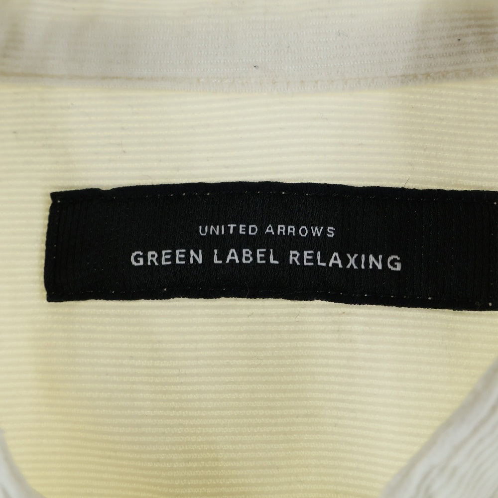 UNITED ARROWS(ユナイテッドアローズ) GREEN LABEL RELAXING コーデュロイ 長袖シャツ ベージュ 3211-199-2629
