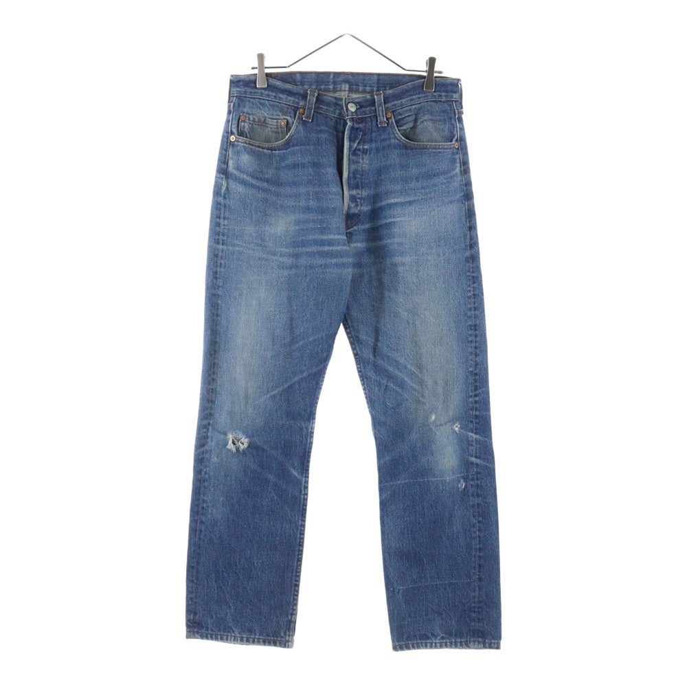 Levi's(リーバイス) 80s VINTAGE 501 ハチマル ボタン裏522 ブランクタグ ボタンフライ デニムパンツ ジーンズ インディゴ