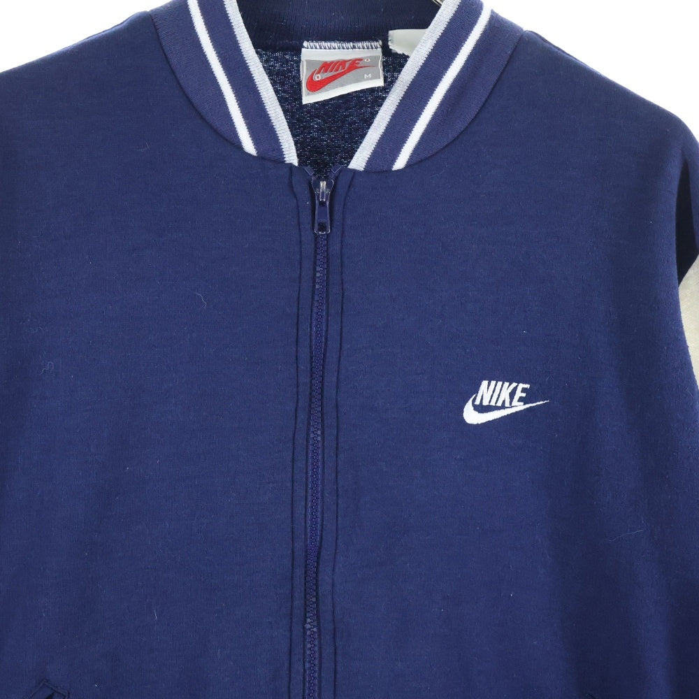 NIKE(ナイキ) 80s VINTAGE 紺タグ ハーフジップ トリコロール スウェットトレーナー グレー