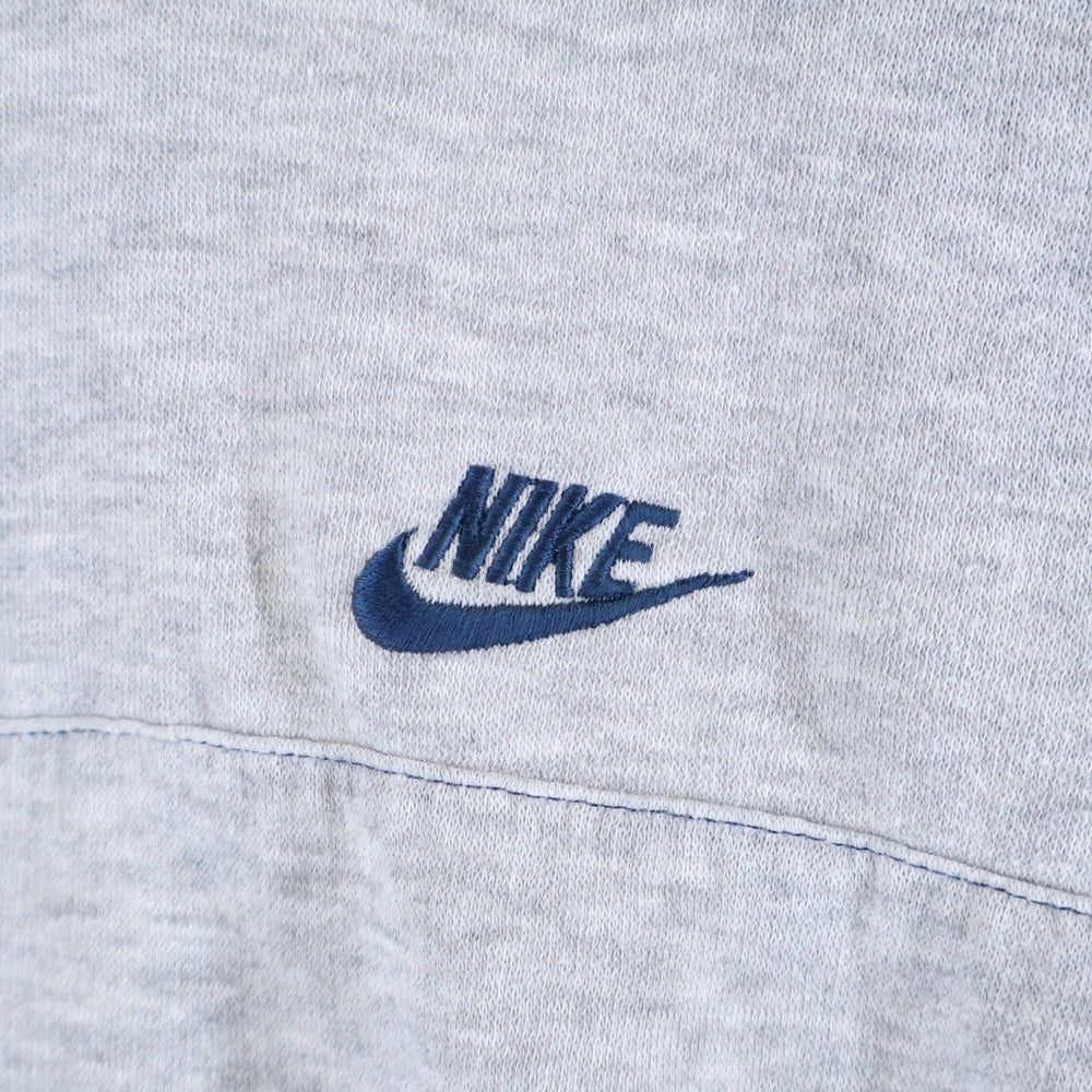 NIKE(ナイキ) 90s VINTAGE 銀タグ ジップアップ スウェットトレーナー ネイビー