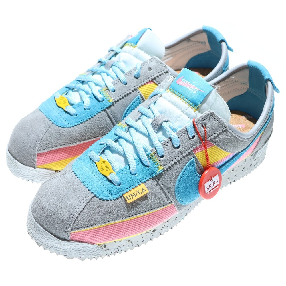 NIKE(ナイキ) ×UNION CORTEZ SP LIGHT SMOKE ユニオン コルテッツ ローカットスニーカー マルチ US8.5/26.5cm DR1413-002