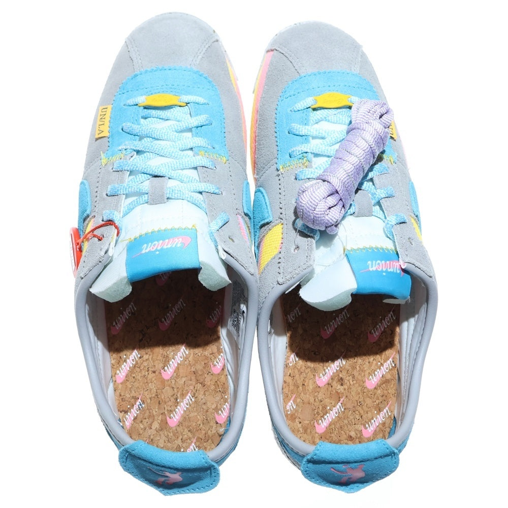 NIKE(ナイキ) ×UNION CORTEZ SP LIGHT SMOKE ユニオン コルテッツ ローカットスニーカー マルチ US8.5/26.5cm DR1413-002