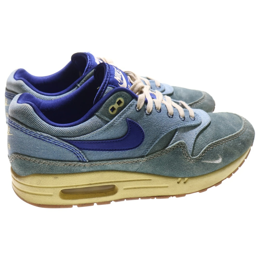 NIKE(ナイキ) AIR MAX 1 PRM Dirty Denim エアマックス ローカットスニーカー ブルー US9.5/27.5cm DV3050-300