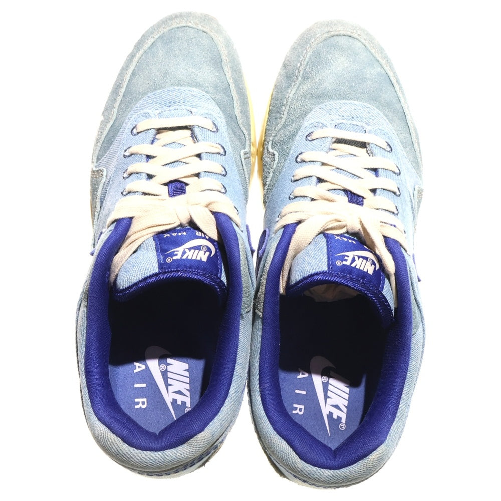NIKE(ナイキ) AIR MAX 1 PRM Dirty Denim エアマックス ローカットスニーカー ブルー US9.5/27.5cm DV3050-300