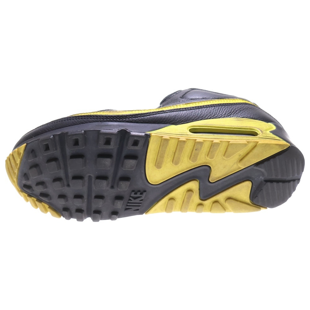 NIKE(ナイキ) ×UNDEFEATED AIR MAX 90 アンディフィーテッド エアマックス90 ローカットスニーカーシューズ ブラック/イエロー US8.5/26.5cm CJ7197-001