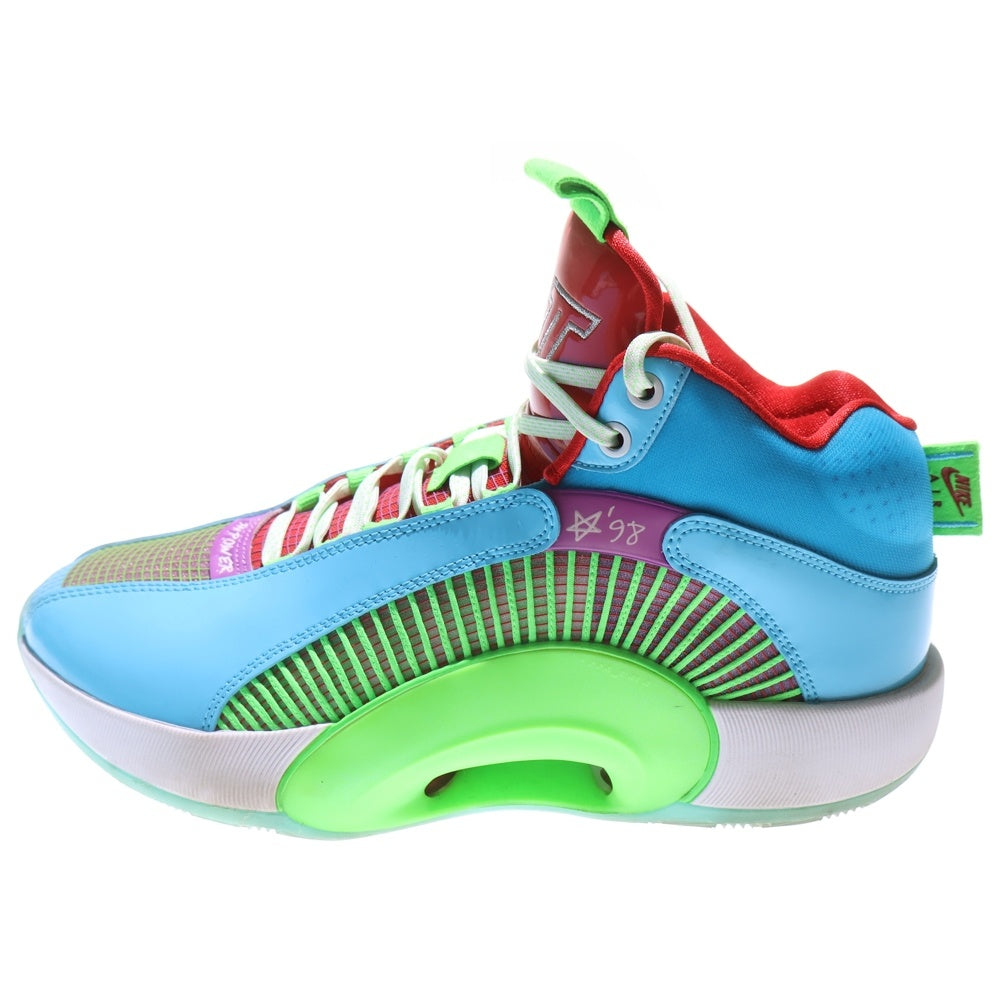 NIKE(ナイキ) AIR JORDAN XXXV JASON TATUM WOMEN IN POWER PF エアジョーダン35 ジェイソンテイタム ウーマンインパワー ミッドカットスニーカー US9/27cm DD3667-400