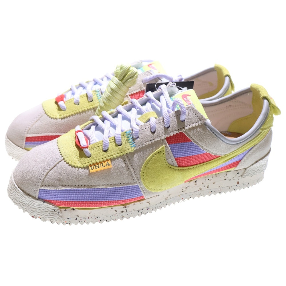 NIKE(ナイキ) ×Union CORTEZ Lemon Frost ユニオン コルテッツ レモンフロスト ローカットスニーカー マルチ US8.5/26.5cm DR1413-100