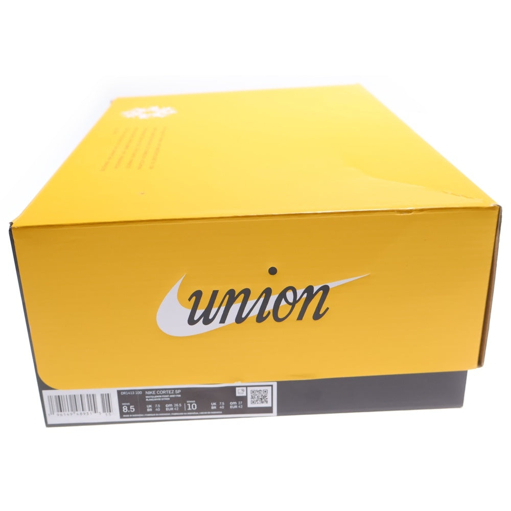 NIKE(ナイキ) ×Union CORTEZ Lemon Frost ユニオン コルテッツ レモンフロスト ローカットスニーカー マルチ US8.5/26.5cm DR1413-100