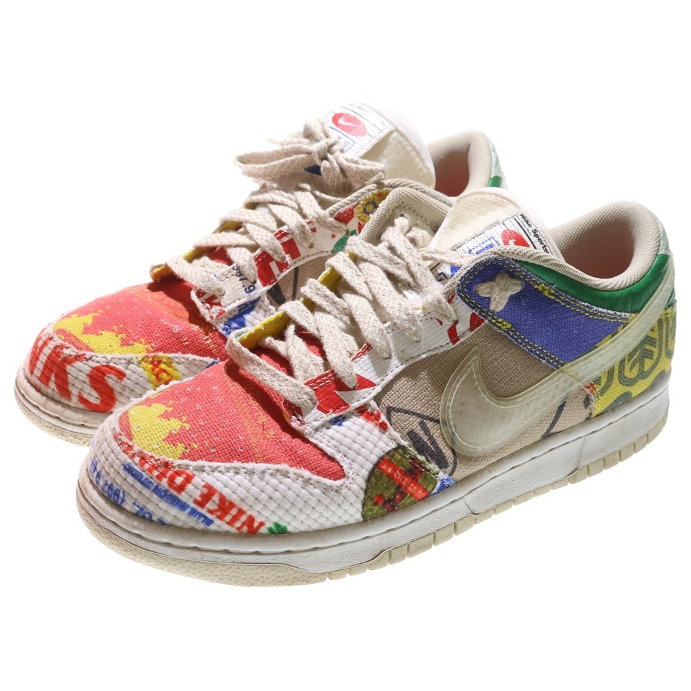 NIKE(ナイキ) DUNK LOW CITY MARKET ダンク シティマーケット ローカットスニーカー マルチカラー US8.5/26.5cm DA6125-900