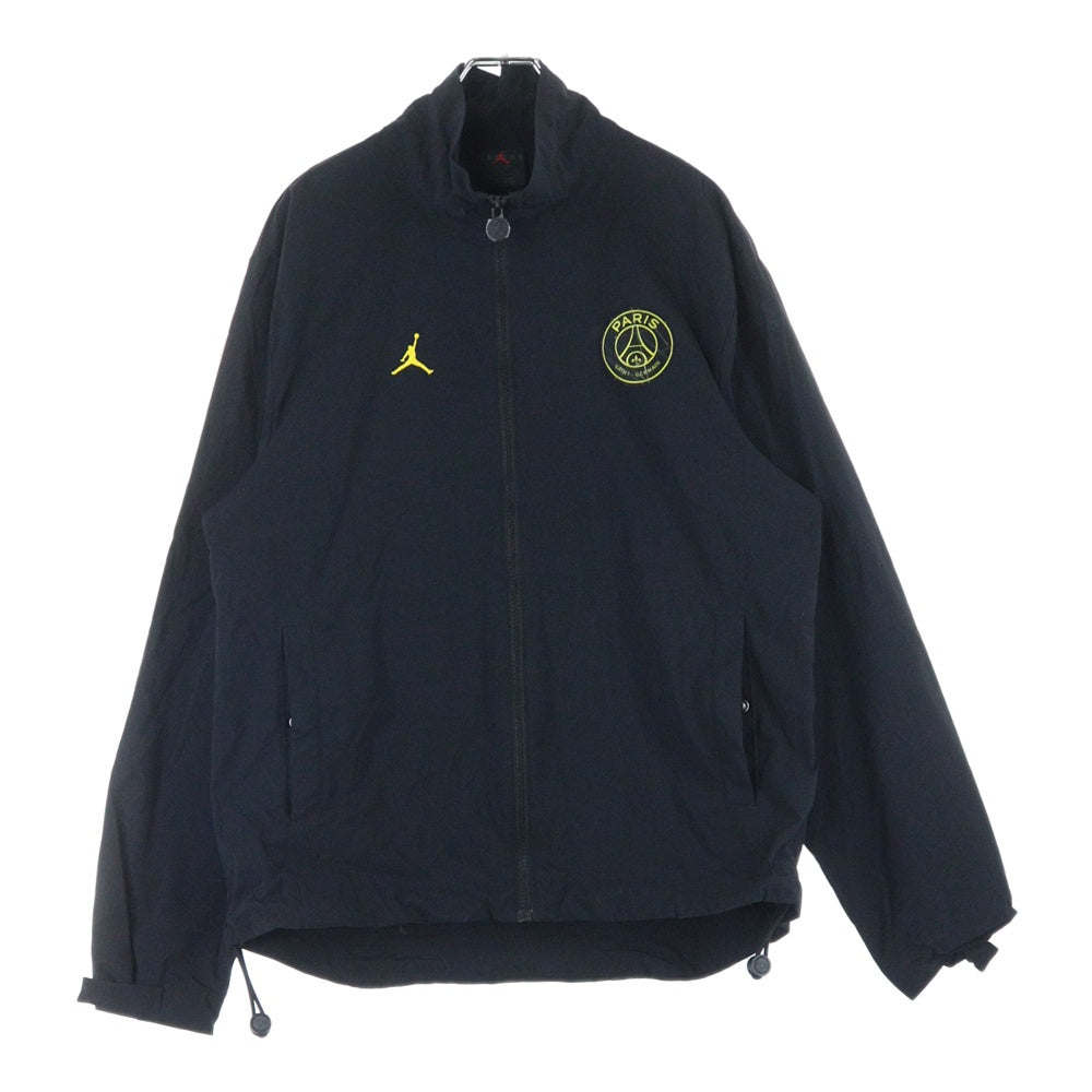 NIKE(ナイキ) AS M J PSG WVN JACKET パリサンジェルマン ジップアップ ナイロン ウーブンジャケット ブラック DV0609-010