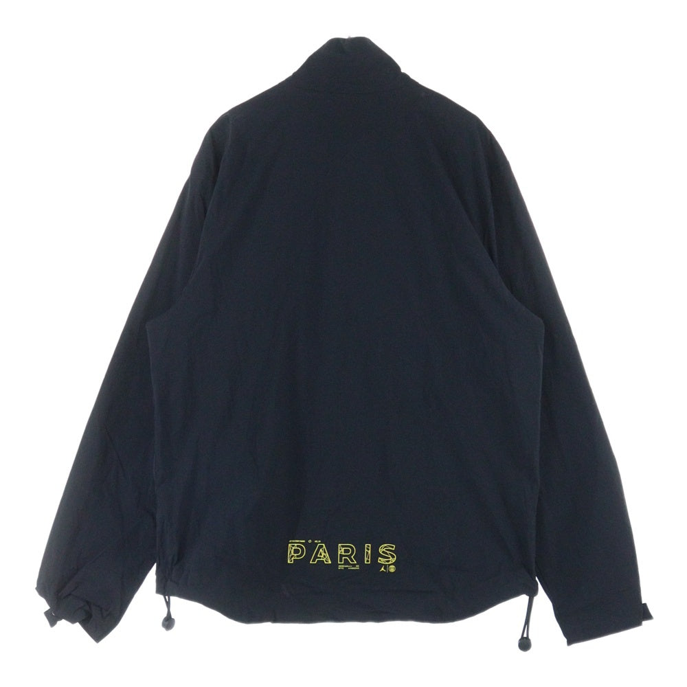 NIKE(ナイキ) AS M J PSG WVN JACKET パリサンジェルマン ジップアップ ナイロン ウーブンジャケット ブラック DV0609-010