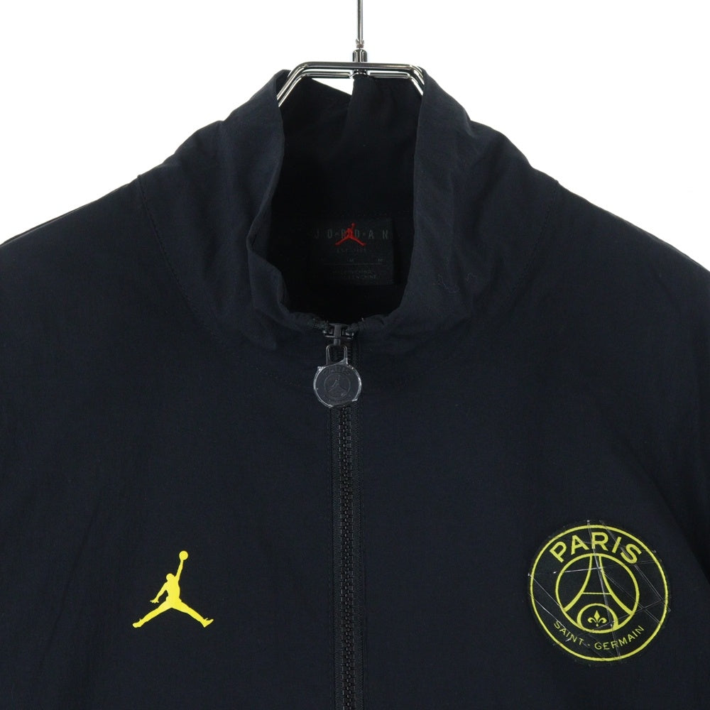 NIKE(ナイキ) AS M J PSG WVN JACKET パリサンジェルマン ジップアップ ナイロン ウーブンジャケット ブラック DV0609-010