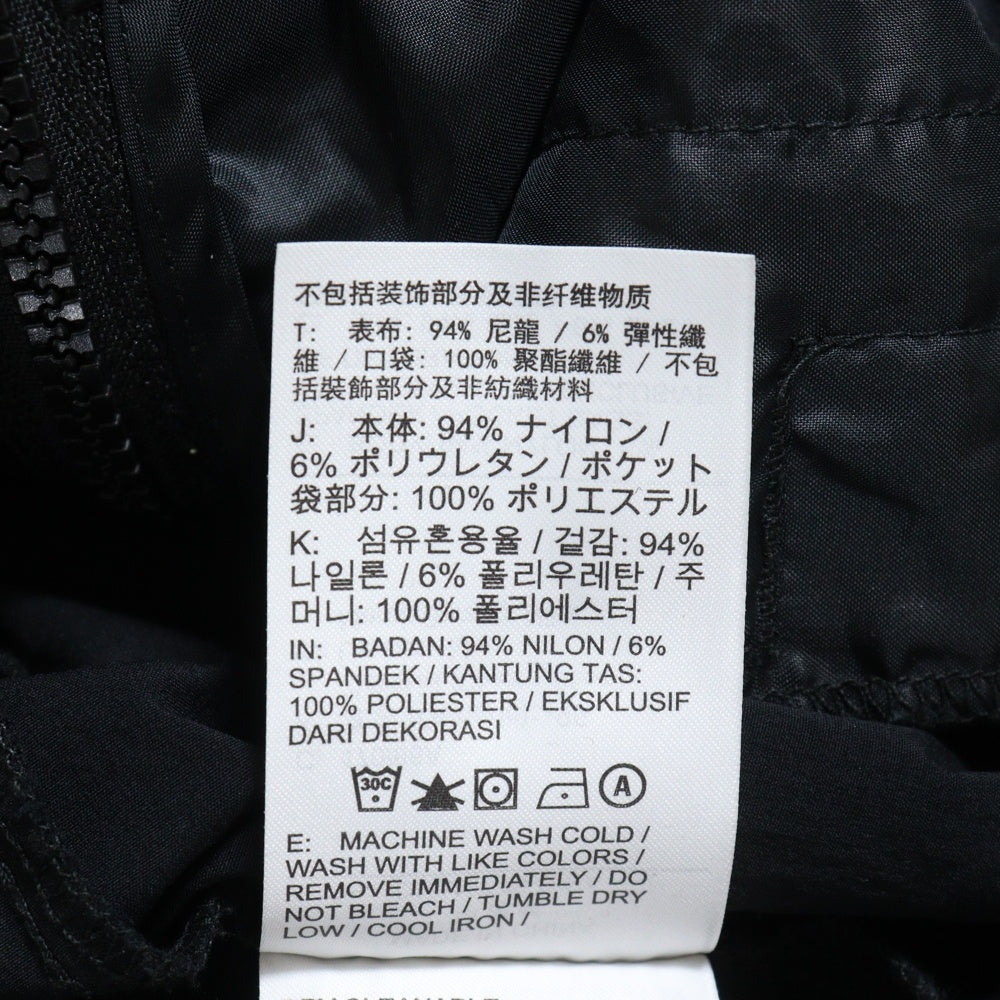 NIKE(ナイキ) AS M J PSG WVN JACKET パリサンジェルマン ジップアップ ナイロン ウーブンジャケット ブラック DV0609-010