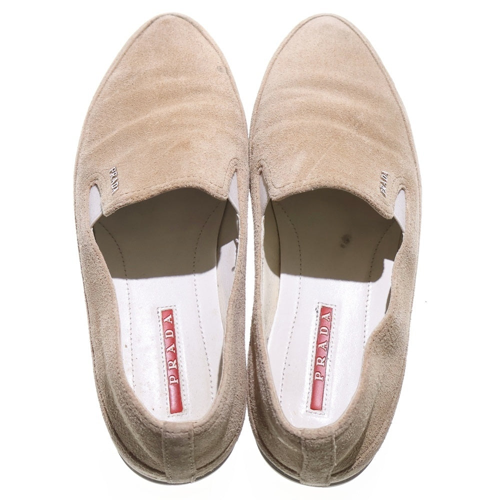 PRADA SPORT(プラダ スポーツ) スウェード スリッポン ローカット
