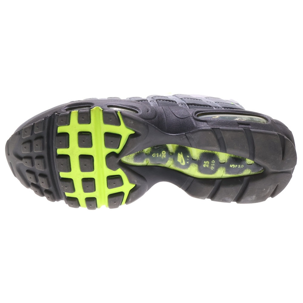 NIKE(ナイキ) AIR MAX 95 OG Neon Yellow エアマックス95 イエローグラデーション 2020ローカットスニーカー イエロー/グレー US7.5/24.5cm CT1689-001