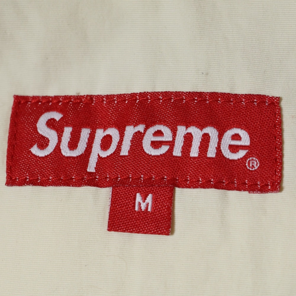 SUPREME(シュプリーム) 21AW WINDSTOPPER Overalls ロゴパッチ ウィンドストッパーオーバーオール サロペット ベージュ