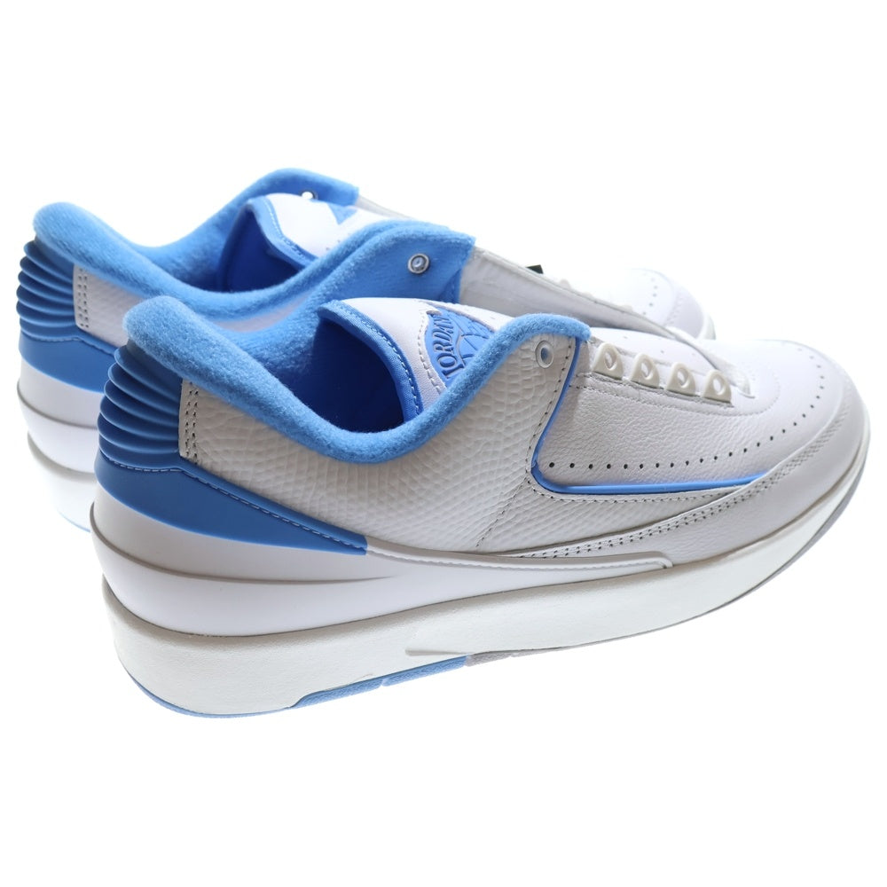 NIKE(ナイキ) AIR JORDAN 2 RETRO LOW UNIVERSITY BLUE エアジョーダン2 レトロ ロー ユニバーシティブルー ローカットスニーカー ブルー/ホワイト US9/27cm DV9956-104
