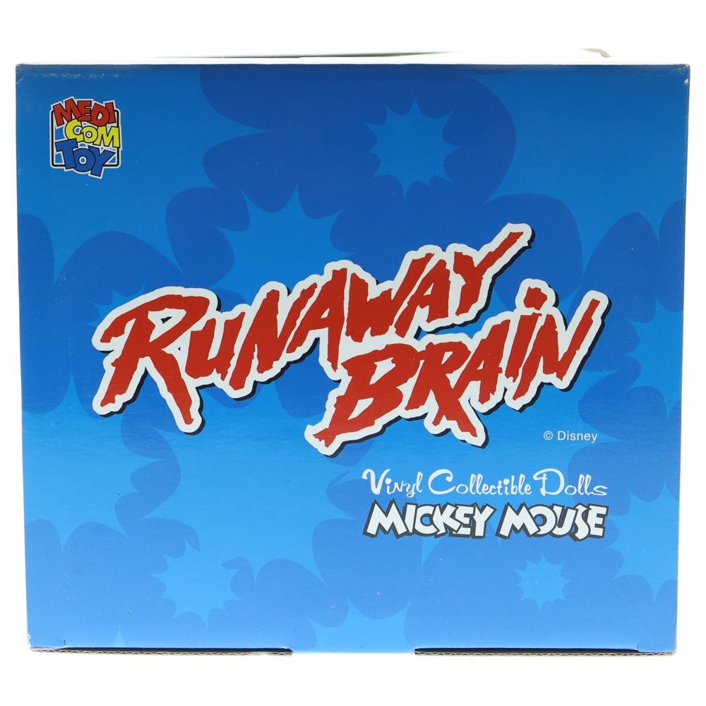 MEDICOM TOY(メディコムトイ) 2011×Disney VCD MICKEY MOUSE RUNAWAY BRAIN ディズニー フィギュア王誌上限定 ヴァイナルコレクティブルドールズ 狂乱ミッキー ランナウェイブレイン
