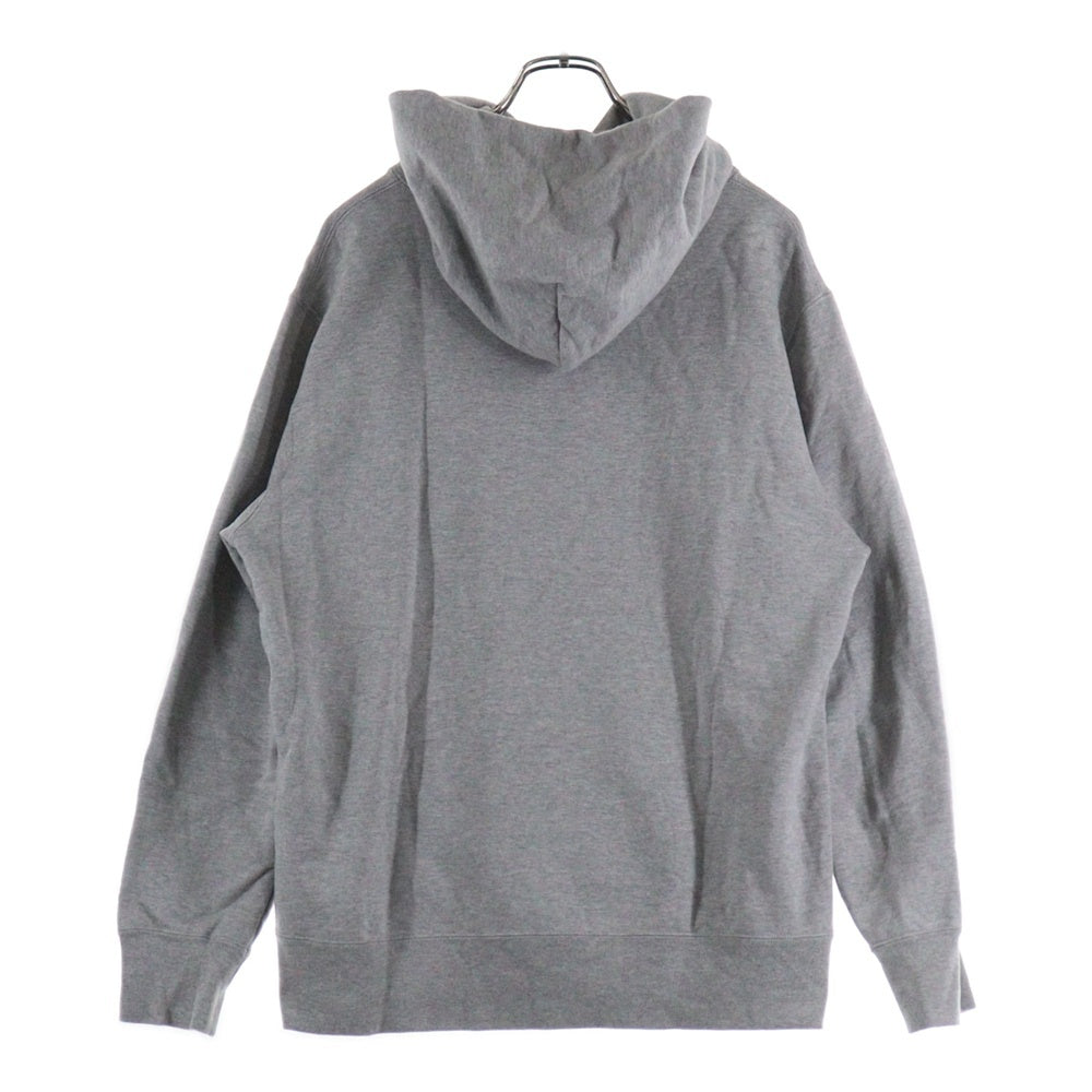 ほぼ新品　ゴッドセレクションxxx グレー　ボックスロゴ　パーカー　S ゴッドセレクショントリプルエックス GOD SELECTION XXX ボックスロゴ