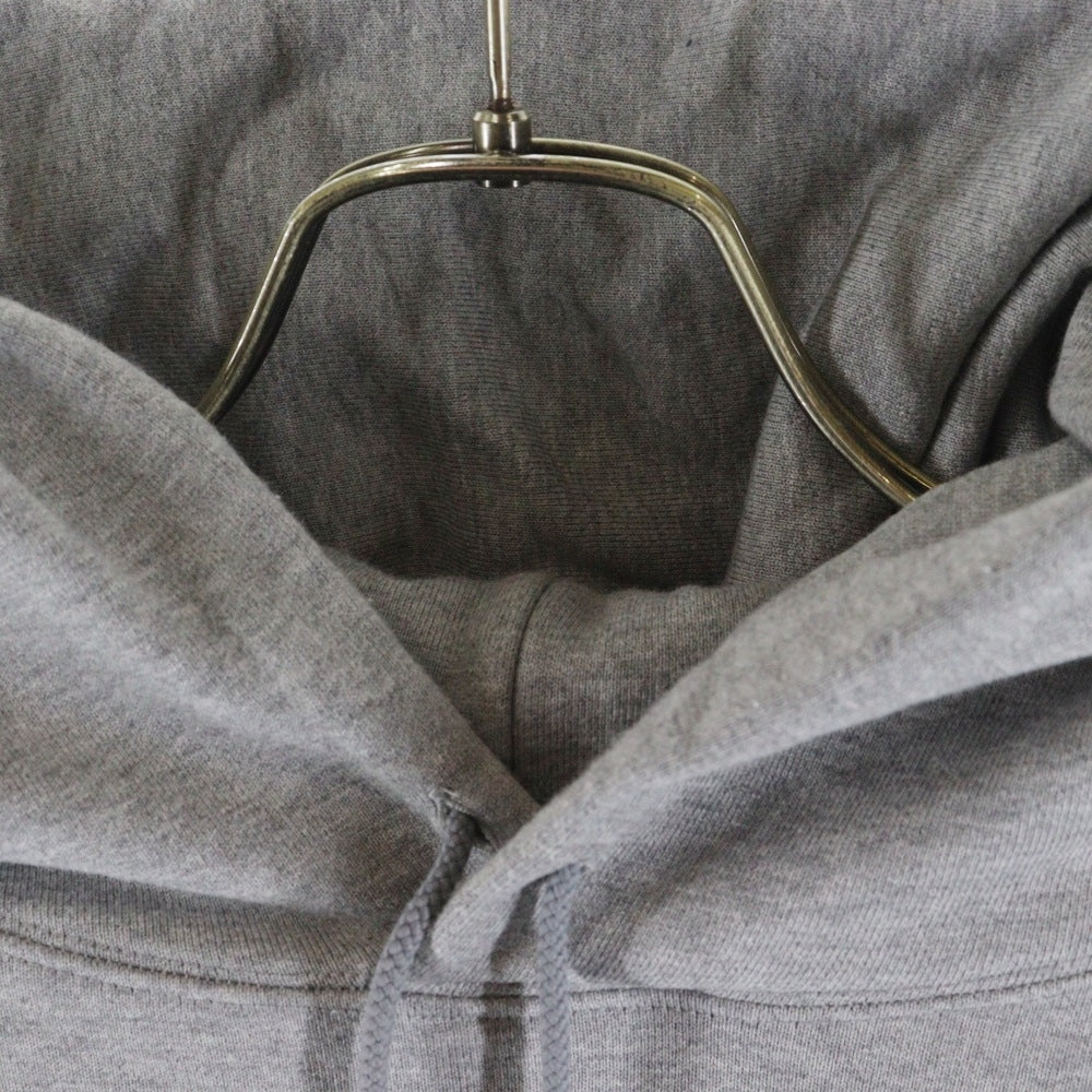 ほぼ新品　ゴッドセレクションxxx グレー　ボックスロゴ　パーカー　S ゴッドセレクショントリプルエックス GOD SELECTION XXX ボックスロゴ