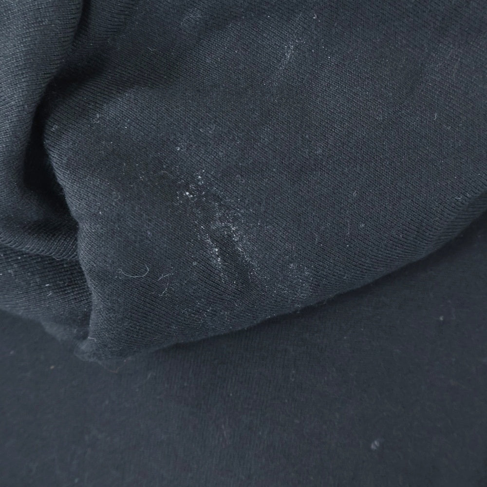 GOD SELECTION XXX(ゴッドセレクショントリプルエックス) 胸刺繍 プルオーバーパーカー フーディー ブラック GX-A21-HD-01