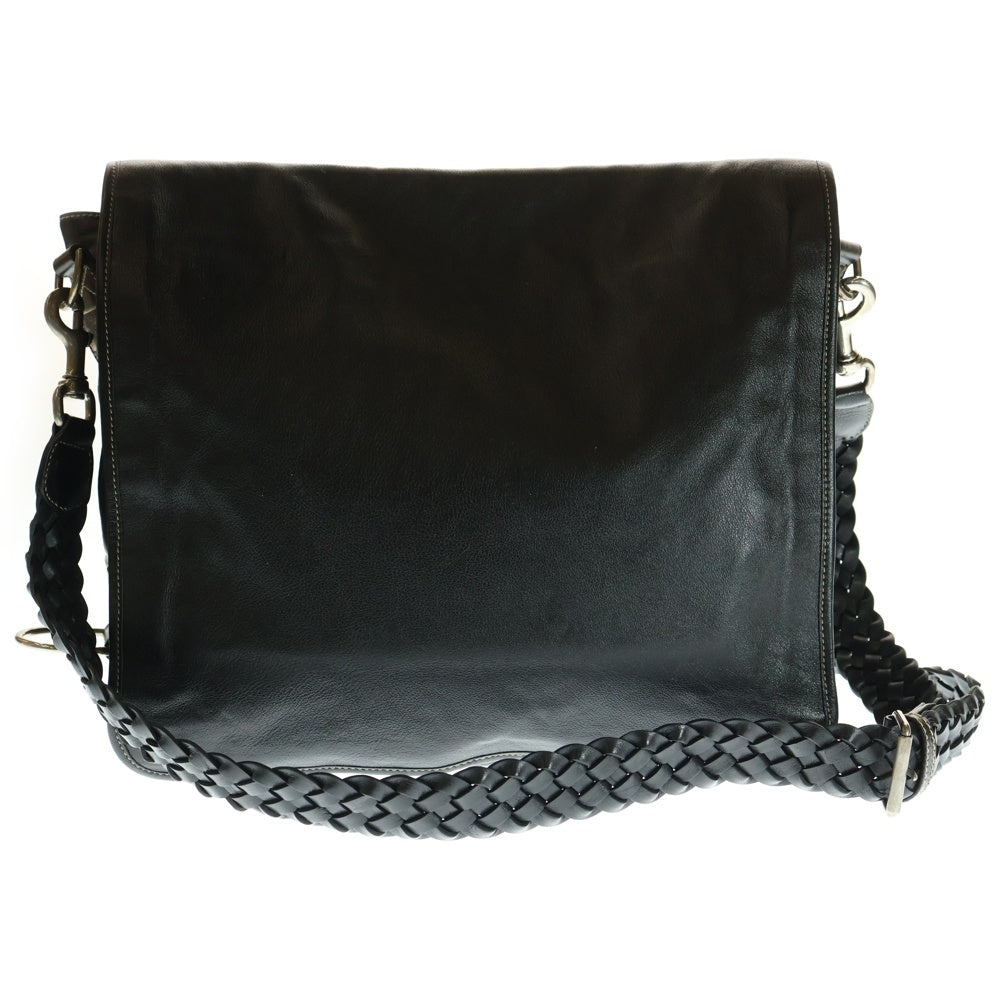 GUCCI(グッチ) ヒステリア レザー ショルダーバッグ ブラック 223658