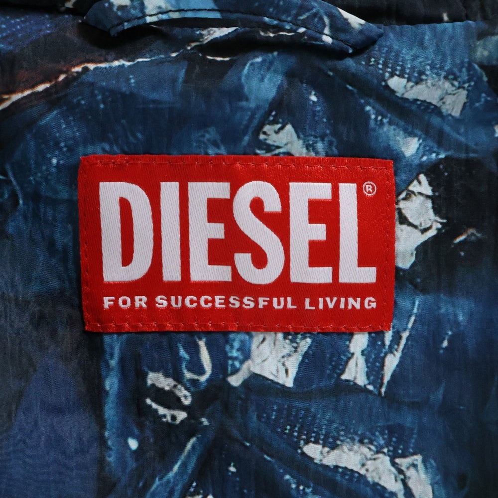 【中古】DIESEL J-WARRETT-LOGOナイロンジャケット 52サイズ DIESEL｜メンズ ジャケット J-WARRETT-LOGO-LOGO | Rakuten Fashion