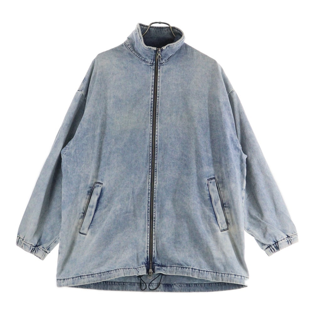 DIESEL(ディーゼル) D-KRAP-S1 クラップ ダブルジップ バックロゴ デニムボンバージャケット ブルゾン インディゴ A14339