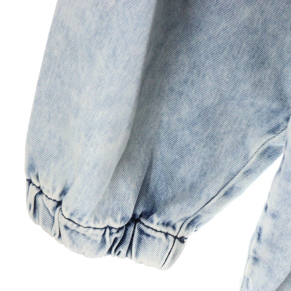 DIESEL(ディーゼル) D-KRAP-S1 クラップ ダブルジップ バックロゴ デニムボンバージャケット ブルゾン インディゴ A14339