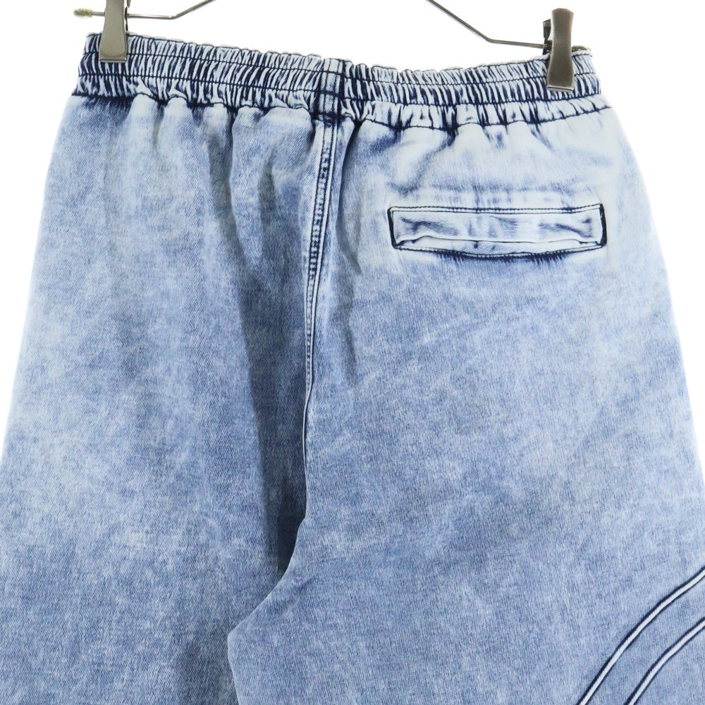 DIESEL(ディーゼル) D-LAB-S2 TRACK ビッグオーバルD ロゴ デニムトラックパンツ インディゴ A14963