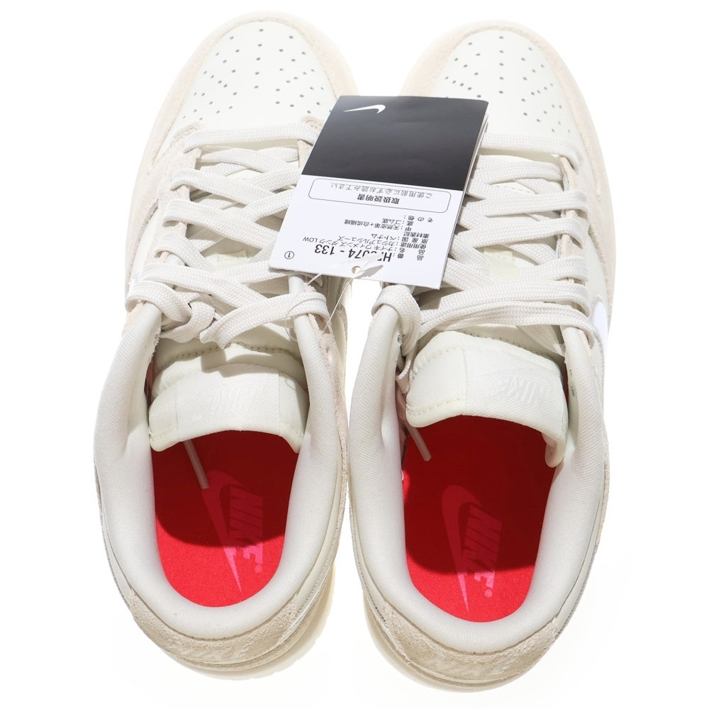 NIKE(ナイキ) WMNS Dunk Low Iridescent Swoosh ダンク ロー インシデント スウォッシュ ローカットスニーカー ホワイト HF5074-133