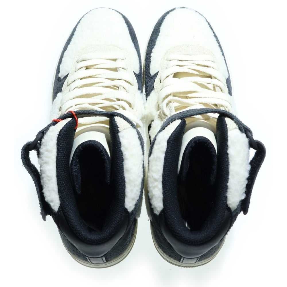 NIKE(ナイキ) AIR FORCE 1 MID 07 PREMIUM エアフォース1 プレミアム ココナッツ ミッドカットスニーカー ホワイト/グレー US9/27cm DO2123-113