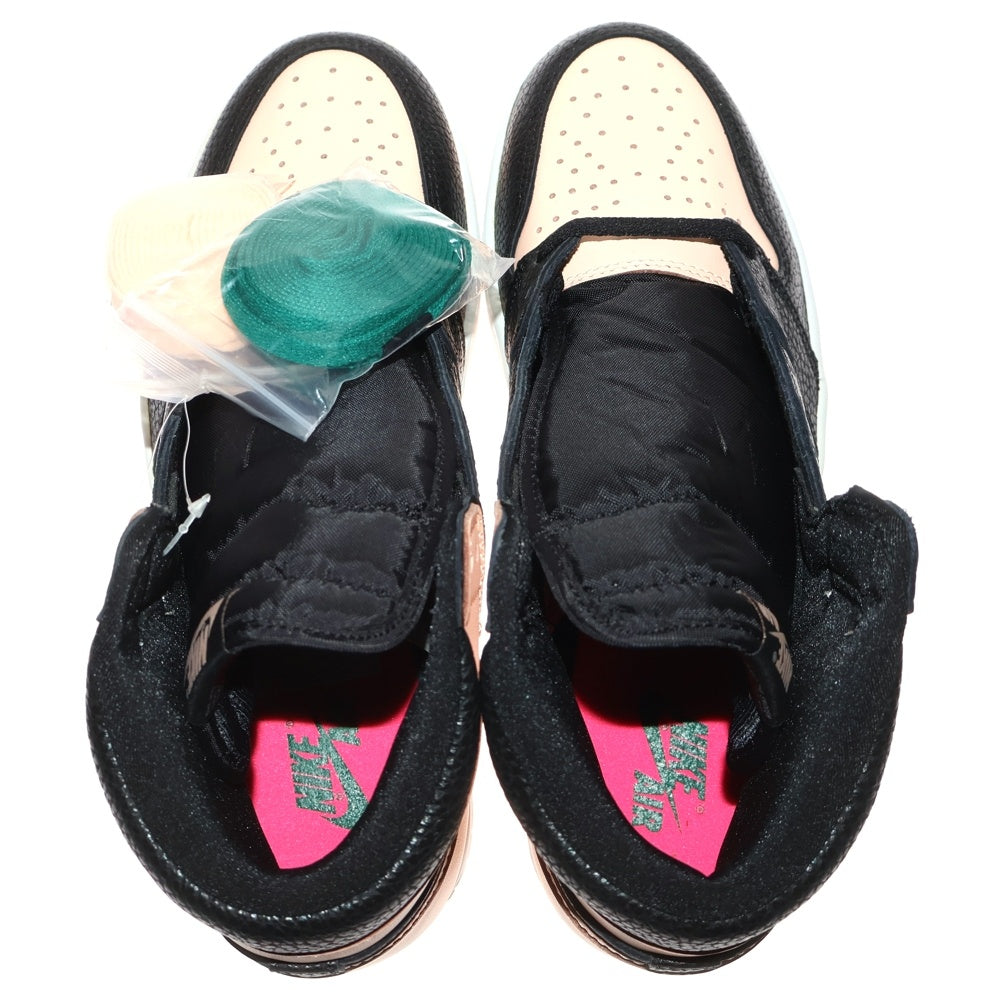 NIKE(ナイキ) AIR JORDAN 1 RETRO HIGH CRIMSON TINT エアジョーダン1 レトロ クリムゾンティント ハイカットスニーカー ピンク/ブラック US10/28cm 555088-081