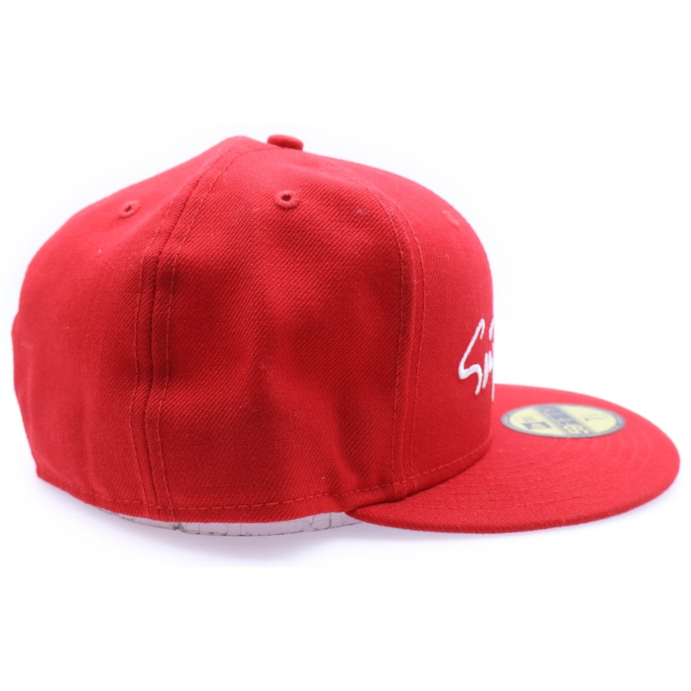 SUPREME(シュプリーム) 18AW ×NEW ERA Classic Script Cap ニューエラ