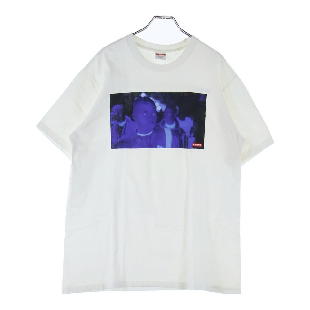 SUPREME(シュプリーム) 21AW America Eats Its Young Tee アメリカ イーツ イッツ ヤング フォトプリント 半袖Tシャツ カットソー ホワイト