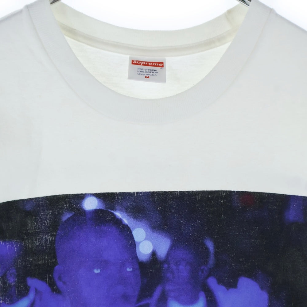 SUPREME(シュプリーム) 21AW America Eats Its Young Tee アメリカ イーツ イッツ ヤング フォトプリント 半袖Tシャツ カットソー ホワイト