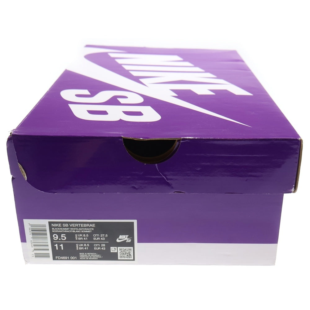 NIKE SB(ナイキエスビー) VERTEBRAE バータブレイ ローカットスニーカー ブラック US9.5/27.5cm FD4691-001