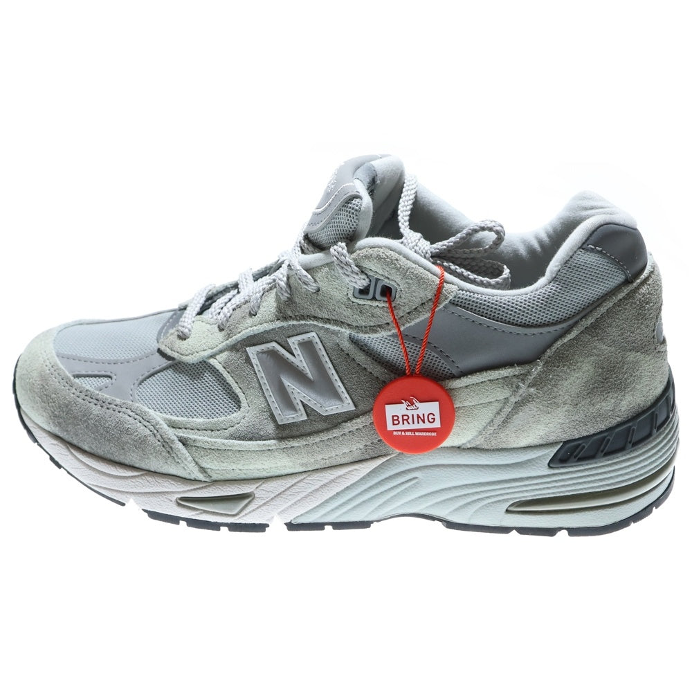 New Balance(ニューバランス) M991PRT スウェード ローカットスニーカー グレー US9/27cm