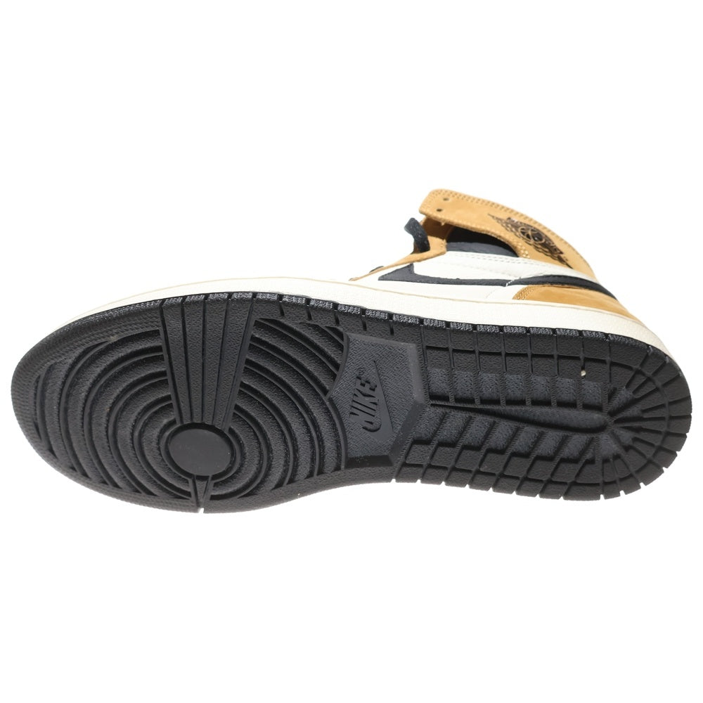 NIKE(ナイキ) AIR JORDAN 1 RETRO ROOKIE OF THE YEAR エアジョーダン1 ルーキーオブザイヤー ハイカットスニーカー US10/28cm ホワイト/ブラウン 555088-700