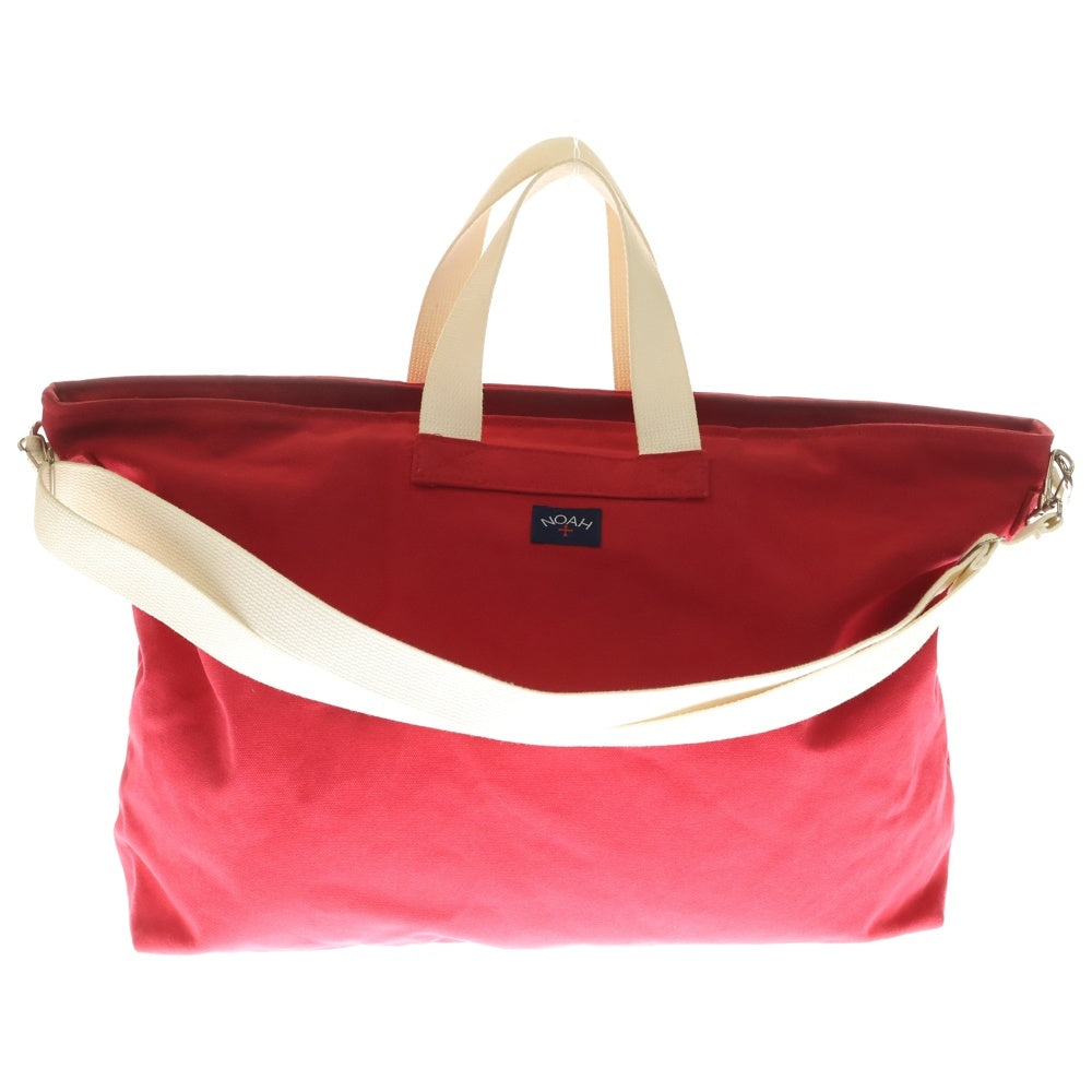 NOAH(ノア) 17SS Core Logo Flag Holdall Duffle Bag ロゴパッチ トートバッグ レッド