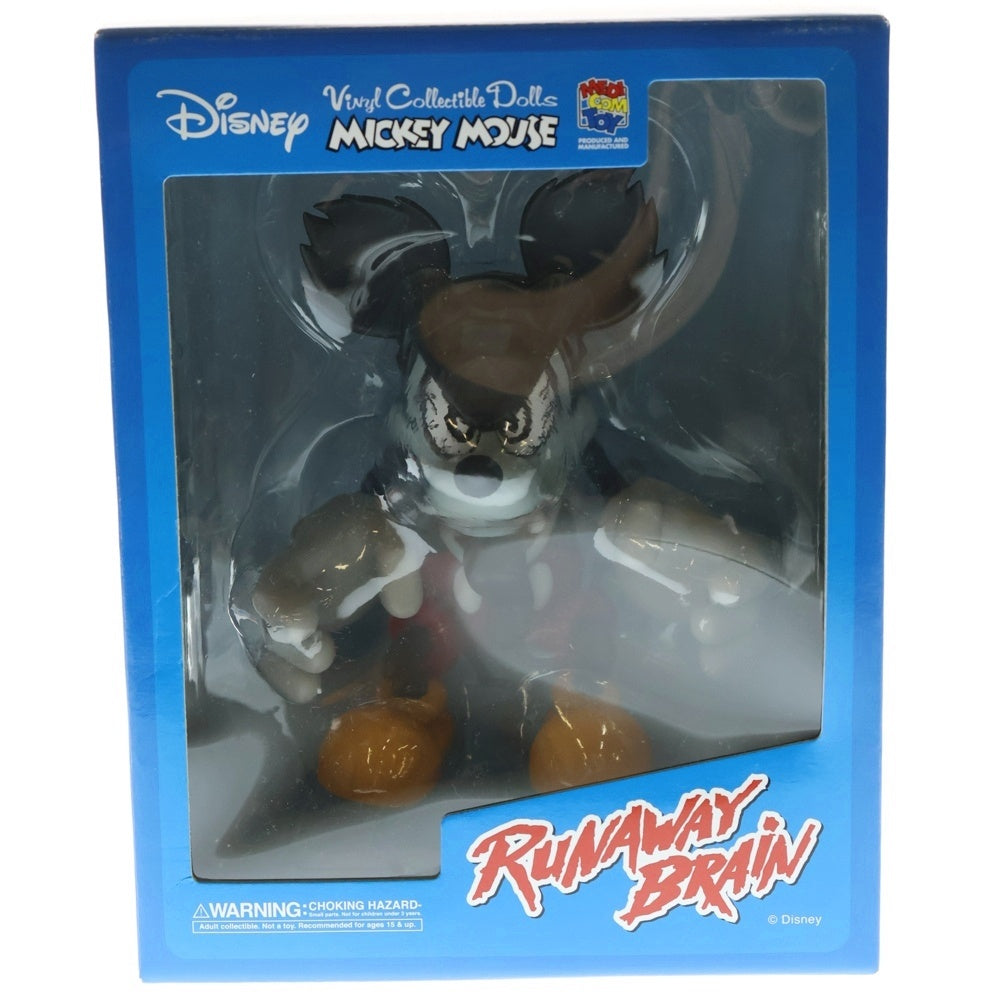 MEDICOM TOY(メディコムトイ) 2011 × Disney VCD MICKEY MOUSE RUNAWAY BRAIN フィギュア王誌上限定 ヴァイナルコレクティブルドールズ 狂乱ミッキーフィギュア