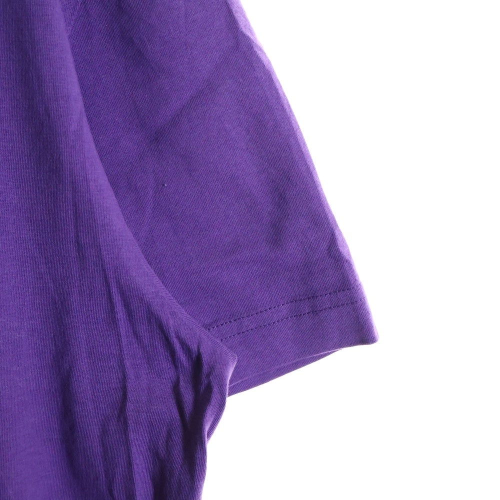 DIESEL(ディーゼル) フロント グラフィック プリント 半袖Tシャツ カットソー パープル